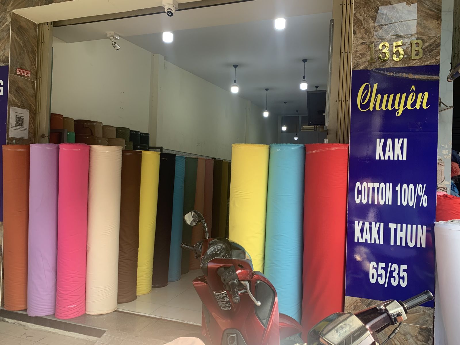 Chuyen vải kaki may đồng phục tại tân phú hcm