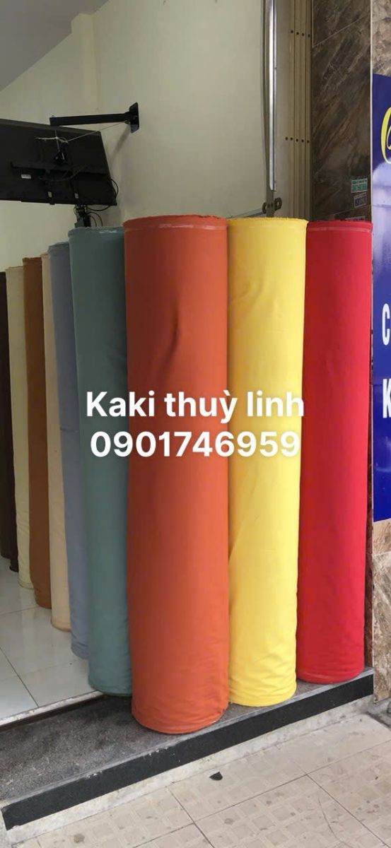 Giá vải kaki số lượng lớn tân phú hcm